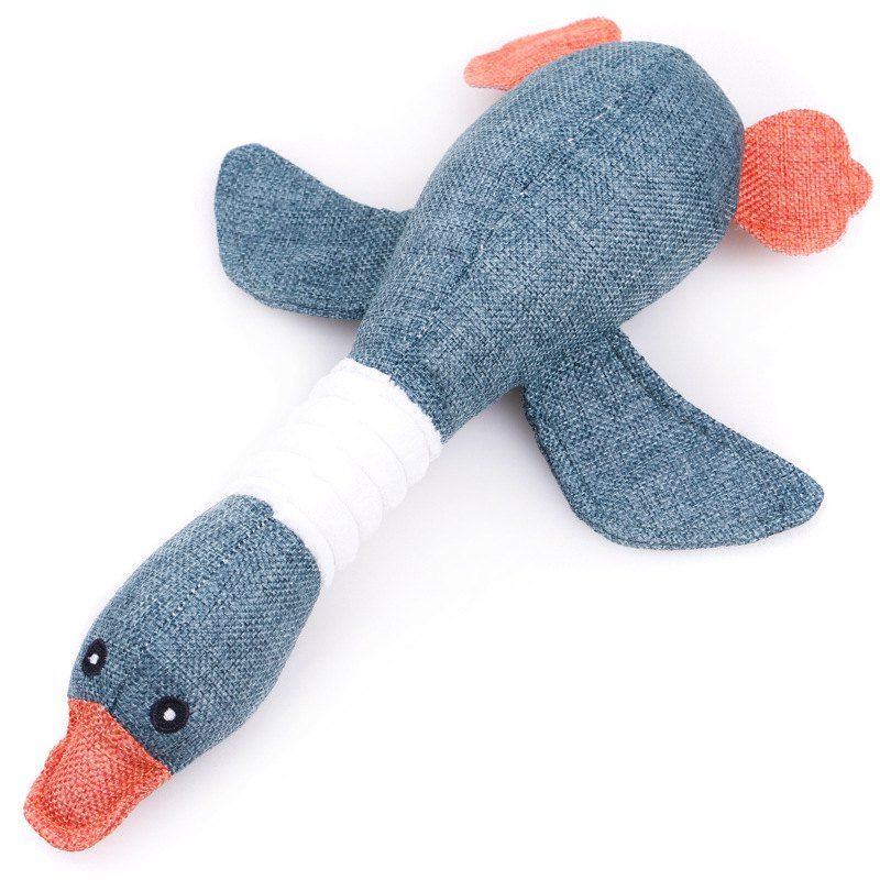 

Dog molar geese vocal toy, Dark green