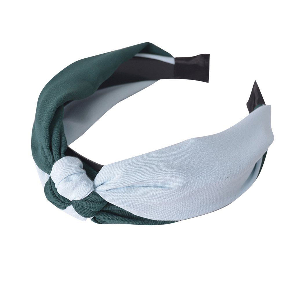 

Fashion Knot Personality Headband, Sea blue