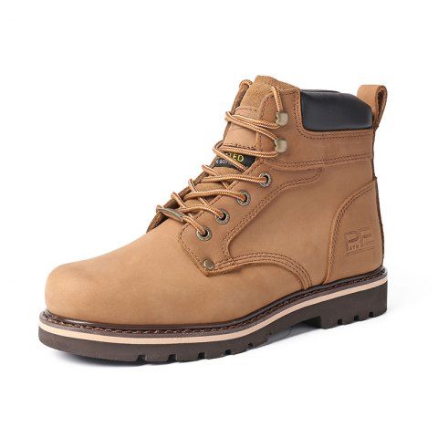 Pathfinder Bottes Grosse Chaussures Utilitaires Rhubarbe En Cuir Tête 54RjLA