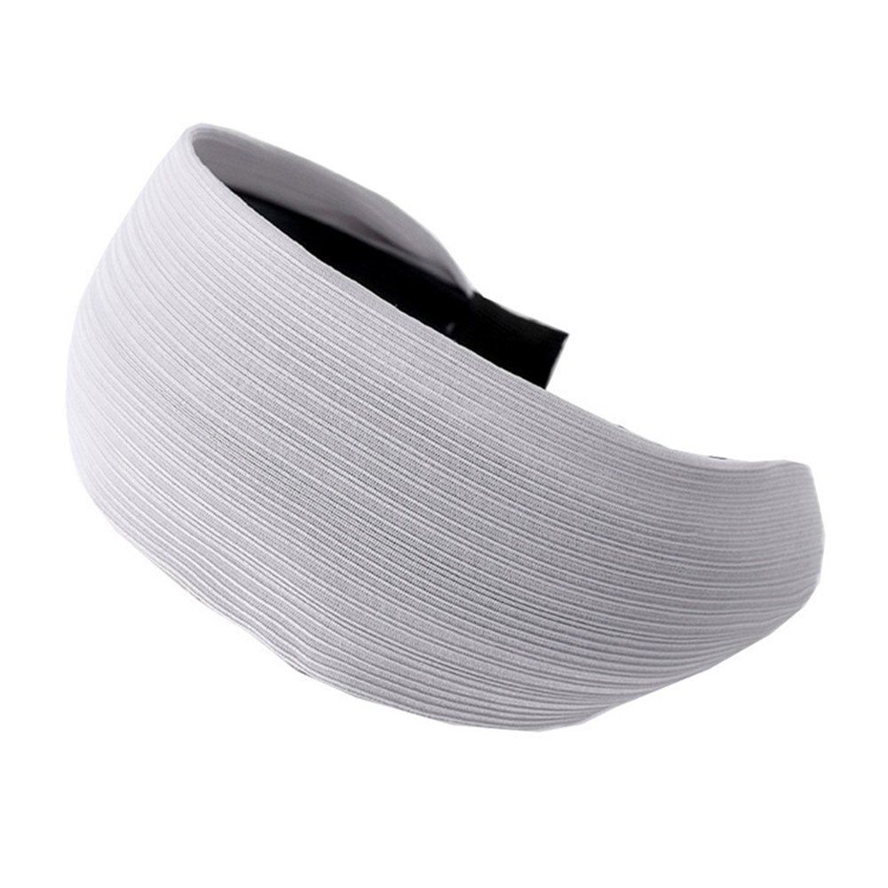 

Fashion Wde Side Lady Headband, Gray goose