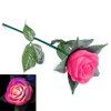 Cadeau de décoration de noël décoration de fleurs de rose lumineux rougeoyant à LED - Rose 