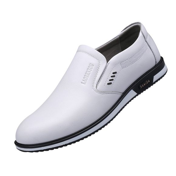 Chaussures Lazy pour la jeunesse, chaussures de sport Slip-On Comfort Trend - Blanc EU 42
