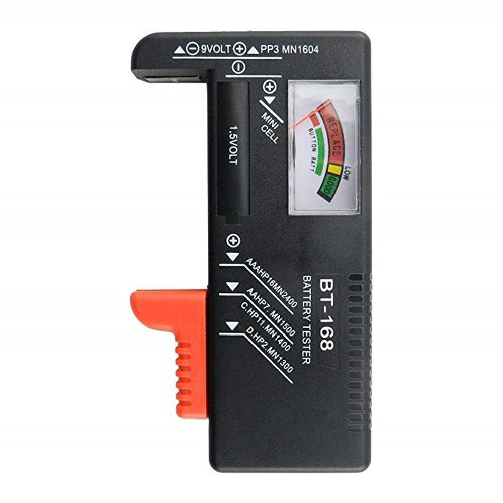 Universal Battery Tester Checker For AA AAA C D 9V 1.5V Button Cell Batteries