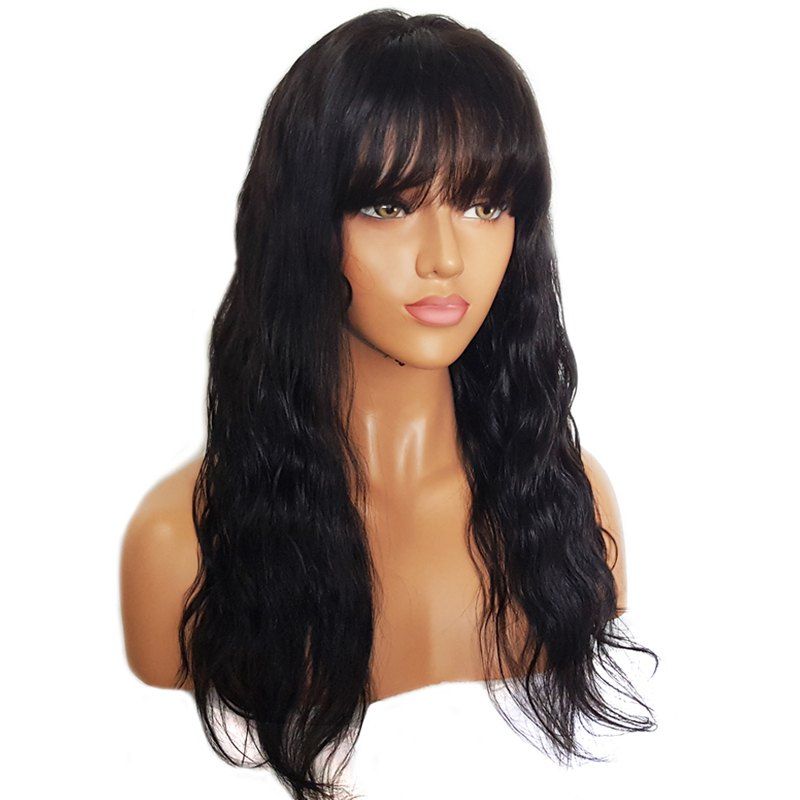 DressLily.com: Photo Gallery - Long Natural Wave Human Hair Lace Front ...