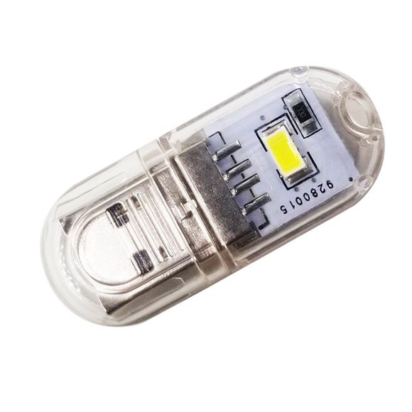 USB 5V 2smd 5730 LED Veilleuse 1pcs - Blanc 