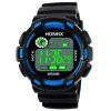 HONHX Men Army Sport LED Montre étanche avec horloge numérique - Bleu 