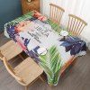 Nappe rectangulaire multicolore décorations à la mode de table de ménage - multicolor 140*180*0.3CM
