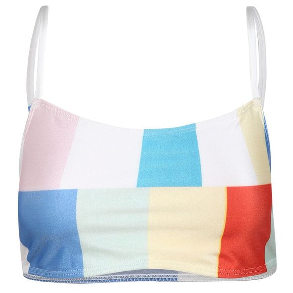 Sous-vêtements de bikini vent simples géométriques sexy de MISSOMO Fashion - multicolor A 2XL