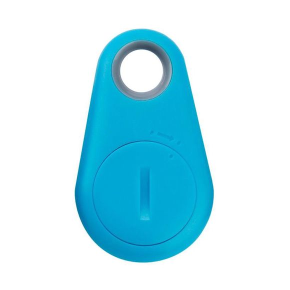 Traqueur de Bluetooth de clé de chat de chien de mini GPS intelligent - Bleu 
