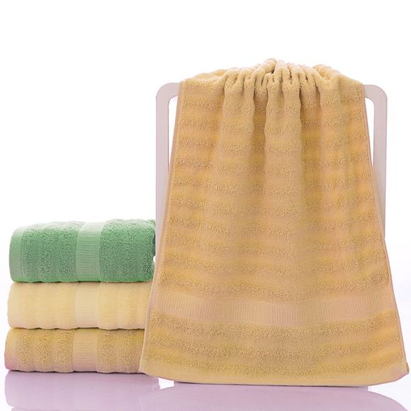 Serviette de bain en coton confortable douce et légère - Brun ONE SIZE