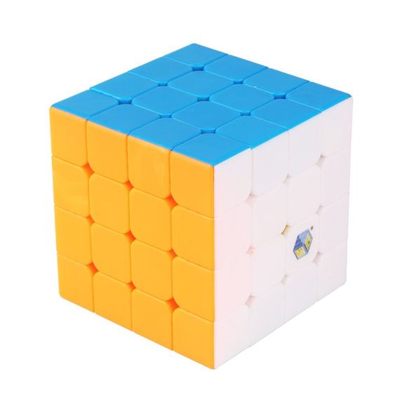 Zhisheng 1544 Licorne Noire Cube Magique 4 x 4 x 4 Convient à Formation d'Initiation - multicolor A 