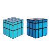 Cube magique Mirro de Yuxin Zhisheng Black Unicorn adapté à la formation de base - Bleu de Soie 