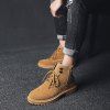 Hiver Chaussures Homme Bottes Hautes Bottes Tendance Bottes Outillage Extérieur - Jaune EU 39