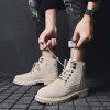 Hiver Chaussures Homme Bottes Hautes Bottes Tendance Bottes Outillage Extérieur - Beige EU 41