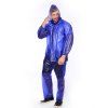 Combinaison de pluie imperméable avec pantalon - Bleu Cobalt ONE SIZE