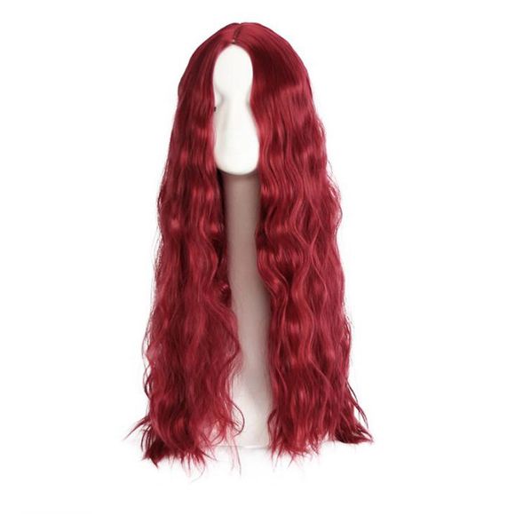 Curly Lady Longs cheveux bouclés pour cheveux perruque femme - Rouge Vineux 