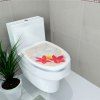 Autocollant de toilette Animal World Flamingo Autocollant de décoration pour la maison - multicolor G 32*39