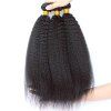 Extension de cheveux Yavida Yaki Straight Hair Weave 3 Bundles - Noir Naturel 14INCH X 14INCH X 14INCH