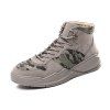 Chaussures de sport décontractées camouflage pour hommes - Gris Clair EU 44