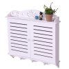 Nordic Style Louver Large Electric Meter Box Wall Hanging Storage Box -  
