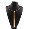 Fashion Glands 100 ensembles de colliers personnalisés Collier pour femmes Accessoire - Or 1PC