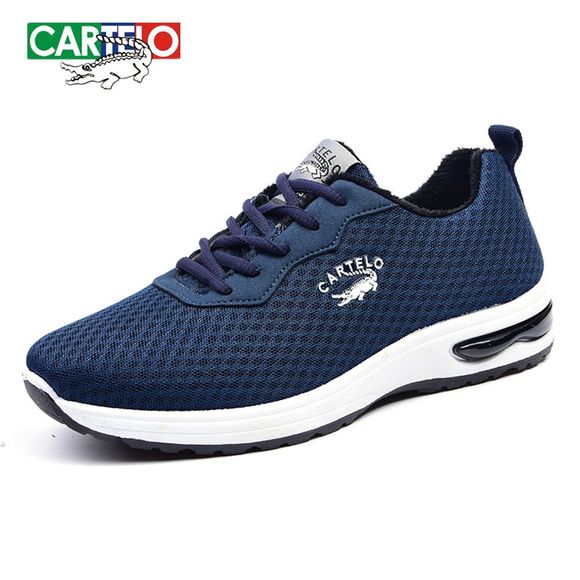 CARTELO Nouvelles chaussures de sport chaudes pour hommes - Bleu Cobalt EU 39