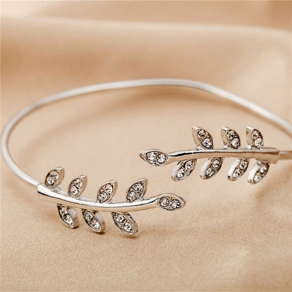 Bracelet créatif Lady Baitao avec diamants - Argent 