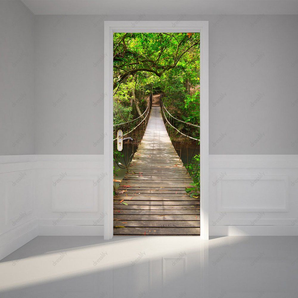 DressLily.com: Photo Gallery - Creative 3D Suspension Bridge Door ...