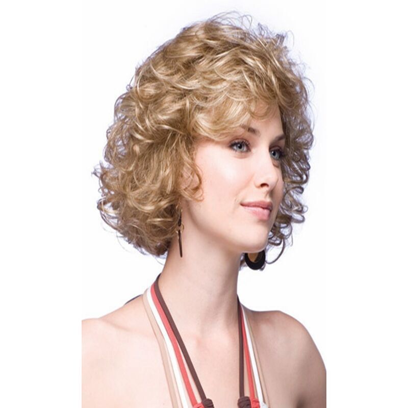 17 Off 2020 Fluffy Small Curly Hair Style Short Hair Female