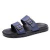 Sandales et pantoufles d'été pour hommes légers - Bleu EU 40