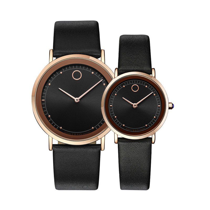 [17% OFF] 2021 BOERNI AIBISINO Fashion Couple Watches In ROSE GOLD ...