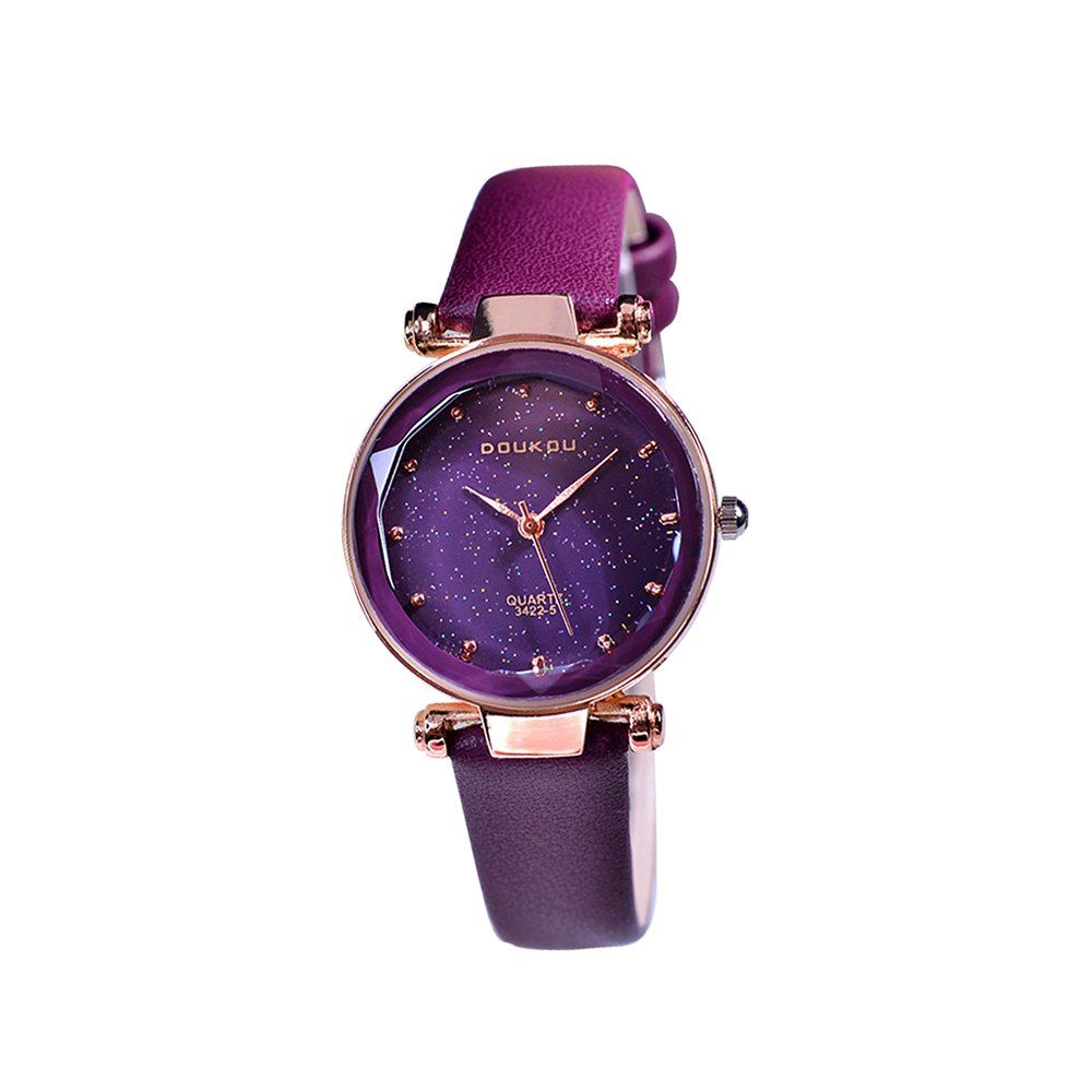 

Simple Starry Fashion Trend Waterproof Student Women's Watch, Multi-c