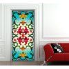 Autocollant mural de porte autocollant mural décor à la maison 20190306-1 - multicolor 38.5X200CMX2PCS