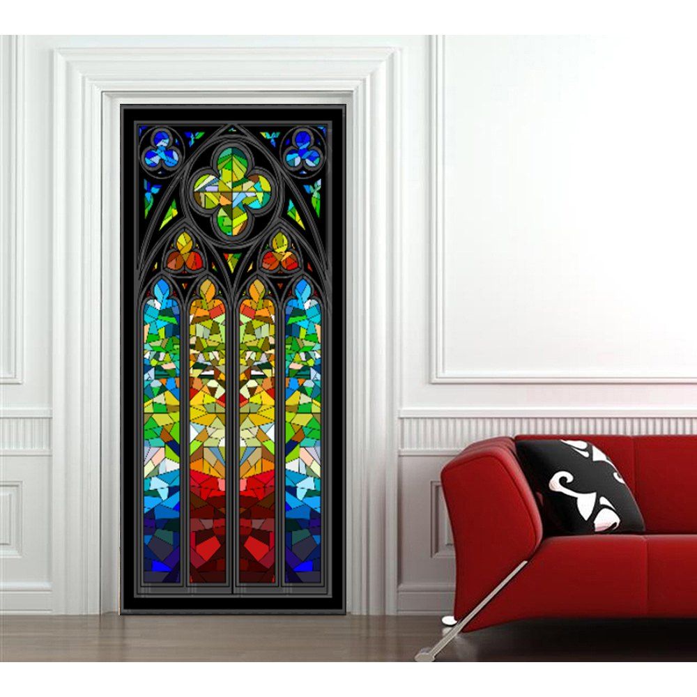 [17% OFF] 2021 3D Door Sticker Wall Sticker Mural Home Decor 20190306-6 ...