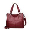 2019 Nouveau Beauty Bird Handbag Sac à main grande capacité pour couture - Rouge Vineux 1PC