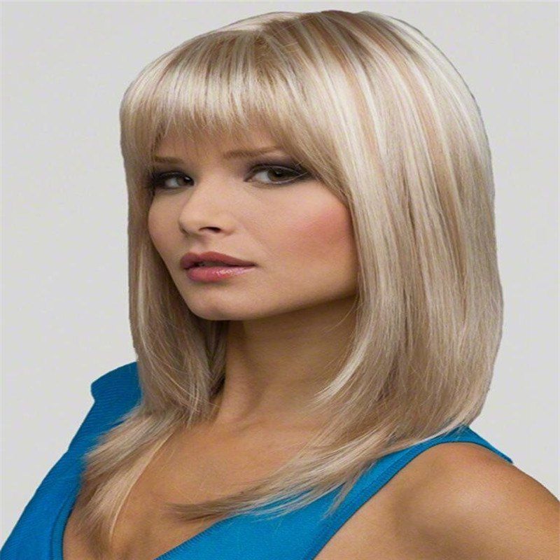 41 Off 2020 Short Hair Gradual Realistic Shaving Wig In Blonde