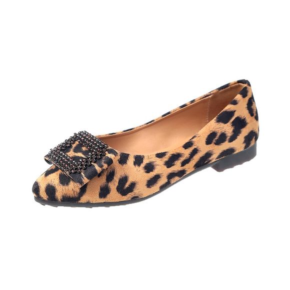 Chaussure simple pour femmes Flat Panther - Léopard EU 35