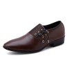 Chaussures habillées de mode pour hommes Chaussures formelles pour hommes - Brun EU 47