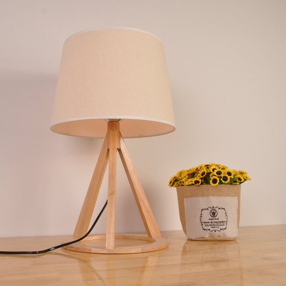 Lampe de table de style anneau de base pour la maison - Blanc 1PC