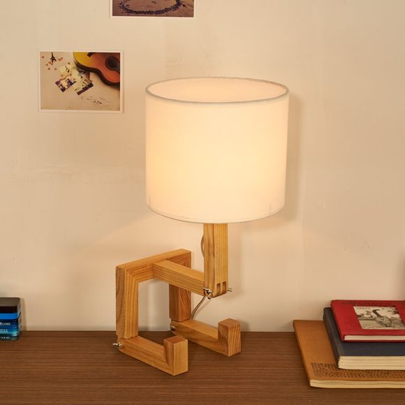 Type de joint lampe de bureau créatif librement ajustable - Blanc 1PC