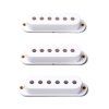 Couvre pickup guitare style ST blanc 3 simple bobinage - multicolor 