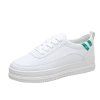 Portez des petites chaussures blanches Chaussures de mode à la mode pour femmes - Vert EU 35