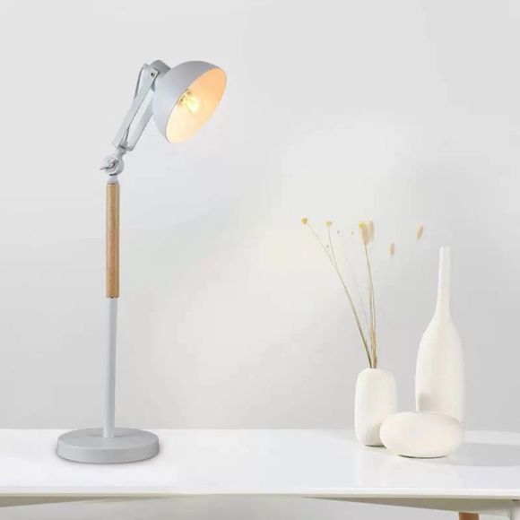 Lampe de bureau réglable durable pour la maison - Blanc 1PC