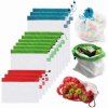 Sac de rangement pour fruits et légumes 12pcs - multicolor A 
