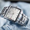 CURREN Sport - Montre carrée à cadran carré pour homme - Montre sport à quartz - multicolor A 
