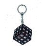 Porte-clés pendentif Rubik'S Cube tout noir - Noir 