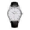 Luminous Imperméable À L'eau Simple Montre De Mode Men'S Quartz Watch Watch - Blanc 