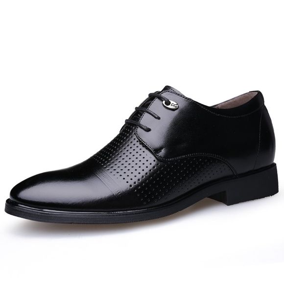 Chaussures homme en cuir britanniques - Noir EU 44