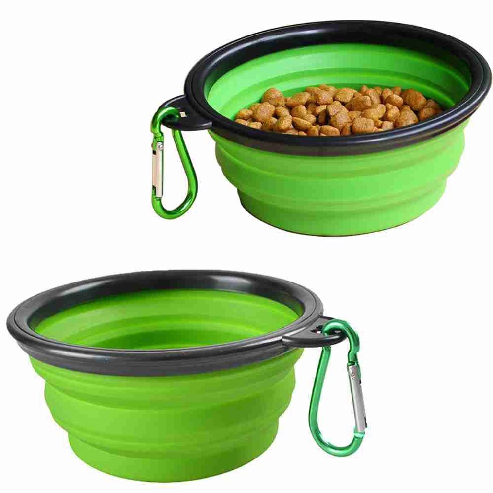 [41 OFF] 2021 2PACK Collapsible Dog Bowl Pet Water Feeding Portable