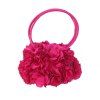 Sac à main floral en soie Lovely Mini Petal Small Bag Sac de fête - Rouge Rose REGULAR